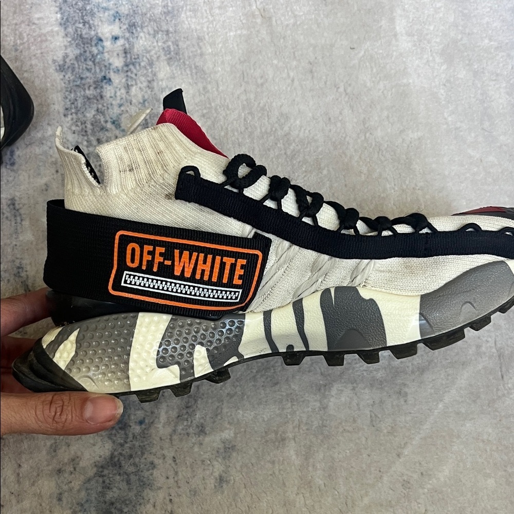 Off-White Inspired Chunky Streetwear Sneakers by Ayuje | Size 37 (US 6.5–7) - Picture 7 of 10